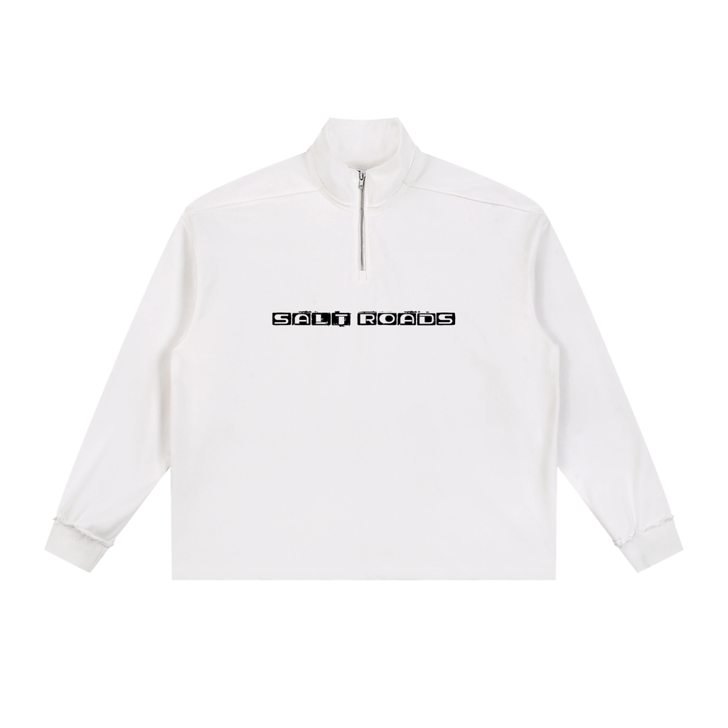 Classic 1/4 Zip White
